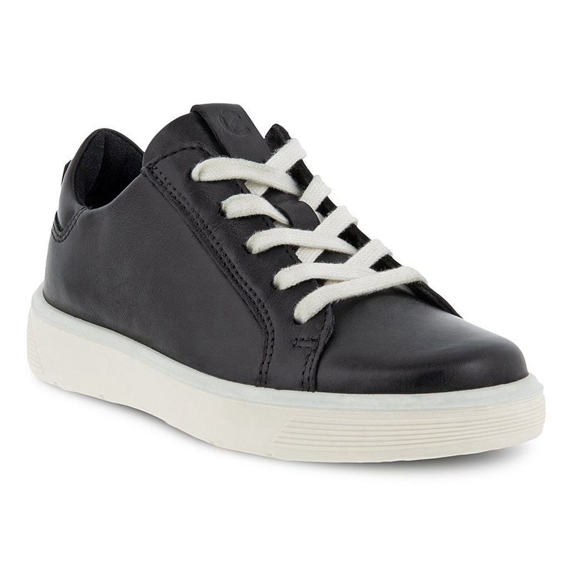 Zapatillas Ecco Street Tray K Para Niños,Negras,256813-IMG